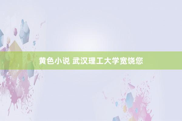 黄色小说 武汉理工大学宽饶您